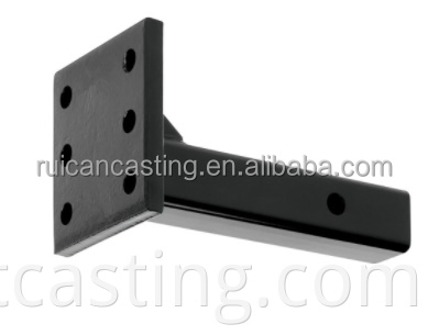 Trailer Hitch Pintle Hook Mounting Plate para o receptor de 2 polgadas